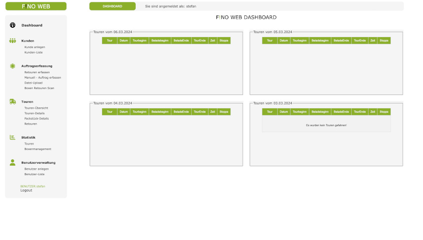 FINO Tourenmanagement